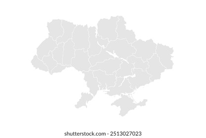 Map of Ukraine vector abstract illustration pattern