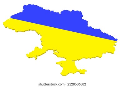  Map of Ukraine vector illustration