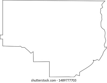 map of Union County in louisiana