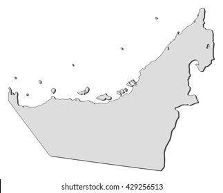 Map - United Arab Emirates