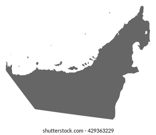 Map - United Arab Emirates