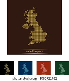 map of united kingdom