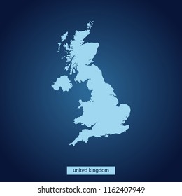 map of united kingdom