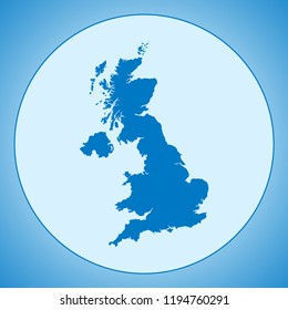 map of united kingdom