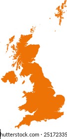 Map of United Kingdom