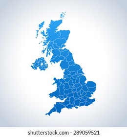 map of united kingdom