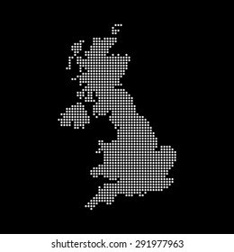 map of united kingdom