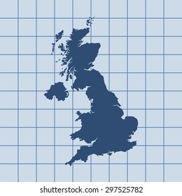 map of united kingdom