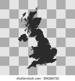 map of united kingdom