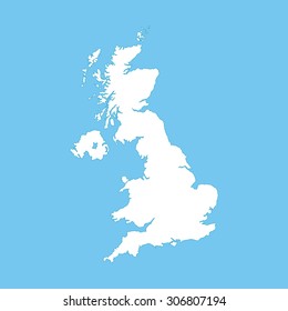 map of united kingdom