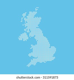 map of united kingdom