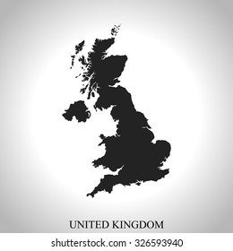 map of united kingdom