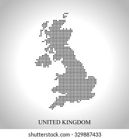 map of united kingdom