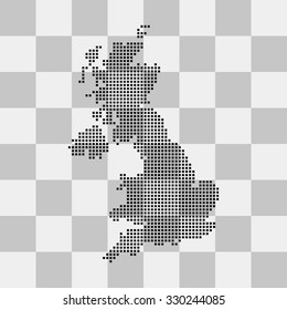 map of united kingdom