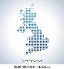 map of united kingdom