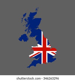 map of united kingdom
