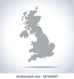 map of united kingdom