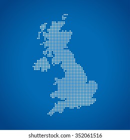 map of united kingdom