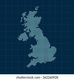 map of united kingdom