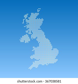 map of united kingdom