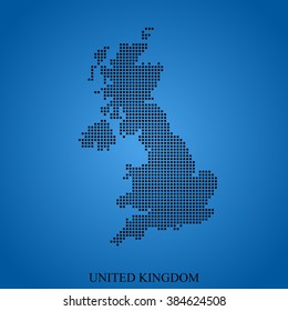 map of united kingdom