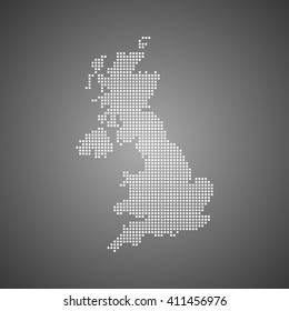 map of united kingdom