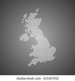 map of united kingdom