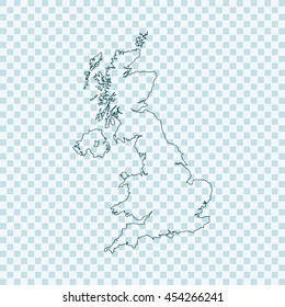 map of united kingdom