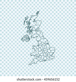 map of united kingdom