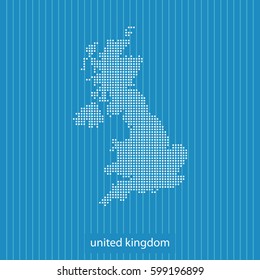map of united kingdom