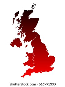 Map of United Kingdom