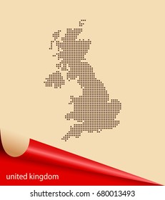 map of united kingdom