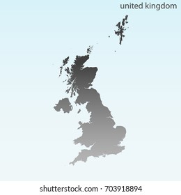 map of united kingdom