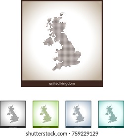 map of united kingdom