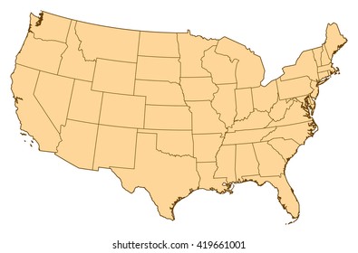 Map - United States