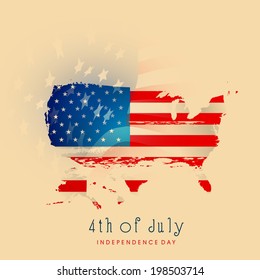 Happy 4th July Usa Independence Day Stock Vector (Royalty Free) 669631411