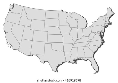 Map - United States, Washington, D.C.