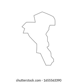 Karte der Einheitsregion im Südsudan-Land