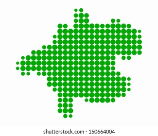 Map of Upper Austria