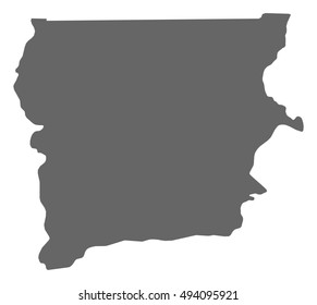 Map - Upper West (Ghana)