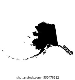 map of the U.S. state of Alaska