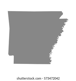 map of the U.S. state of Arkansas