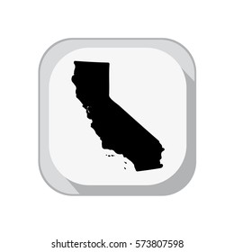 Map of the U.S. state of California
