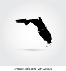  Map of the U.S. state of Florida