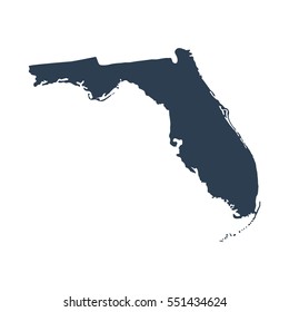 map of the U.S. state of Florida 