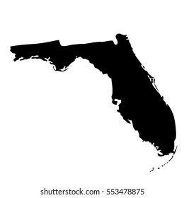 map of the U.S. state of Florida