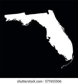 map of the U.S. state of Florida 
