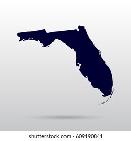 Map of the U.S. state of Florida