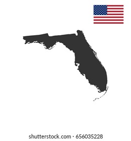 map of the U.S. state of Florida 