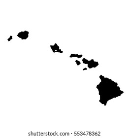 map of the U.S. state of Hawaii